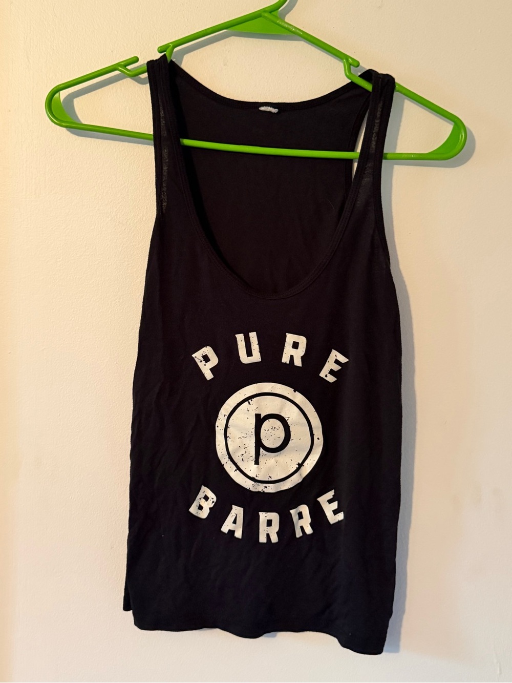 Pure Barre black tank